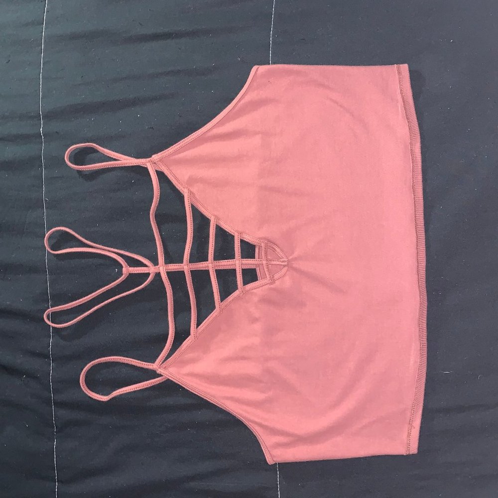 Pink  Ribcage TankTop